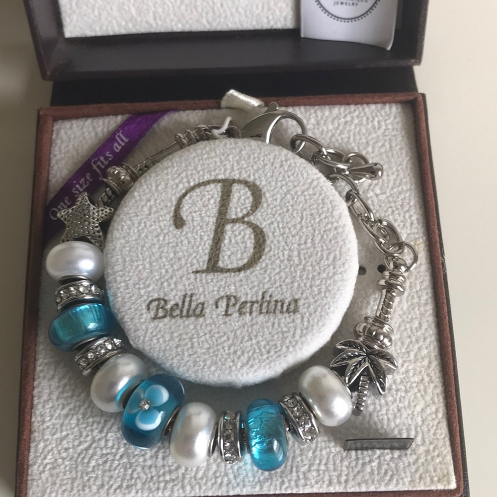 Bella Perlina Turquoise Bracelet - Picture 3 of 7